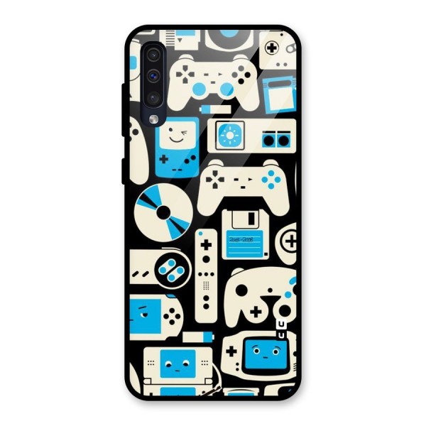 Gamers Glass Back Case for Galaxy A50s