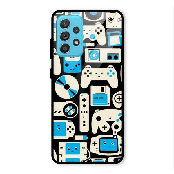 Gamers Glass Back Case for Galaxy A52s 5G