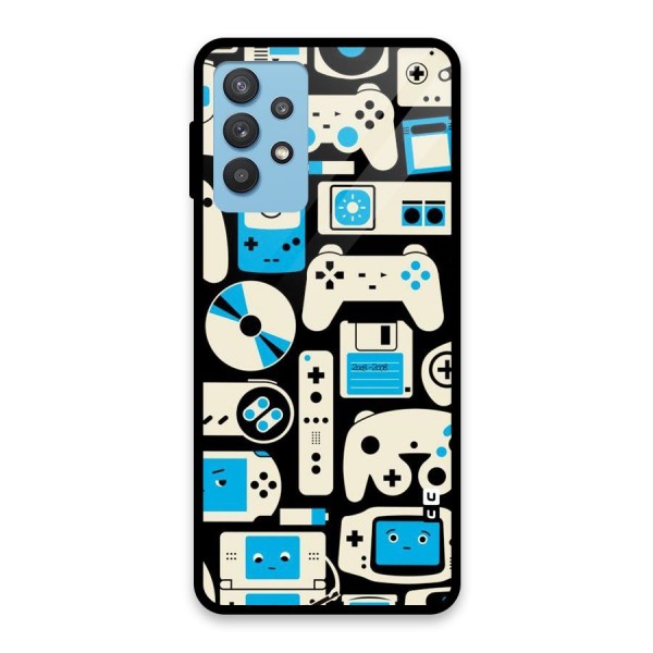 Gamers Glass Back Case for Galaxy M32 5G