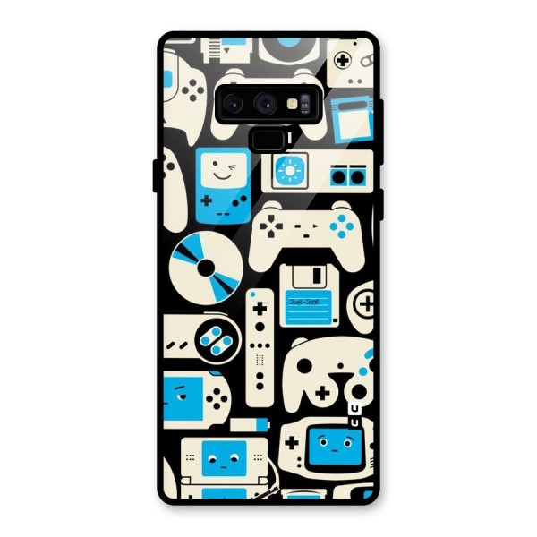 Gamers Glass Back Case for Galaxy Note 9