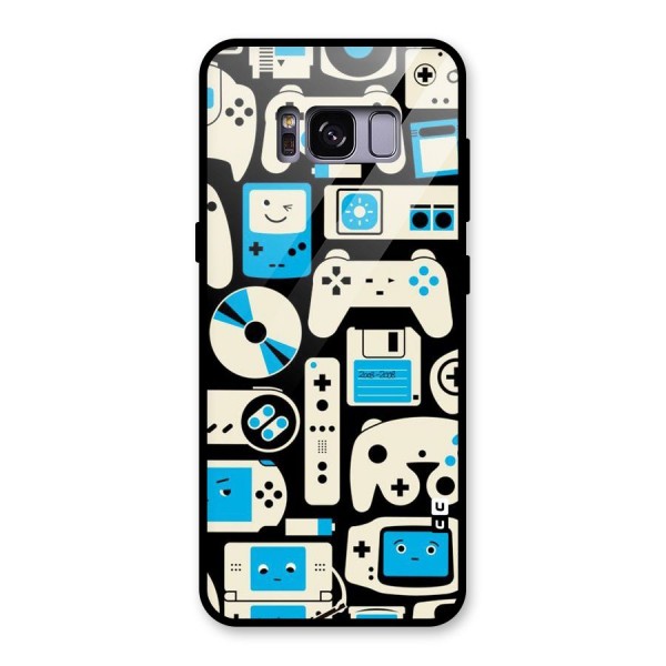 Gamers Glass Back Case for Galaxy S8