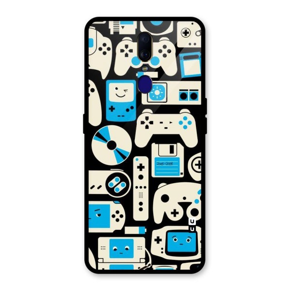 Gamers Glass Back Case for Oppo F11