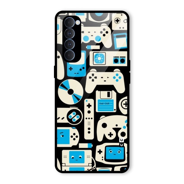 Gamers Glass Back Case for Oppo Reno4 Pro