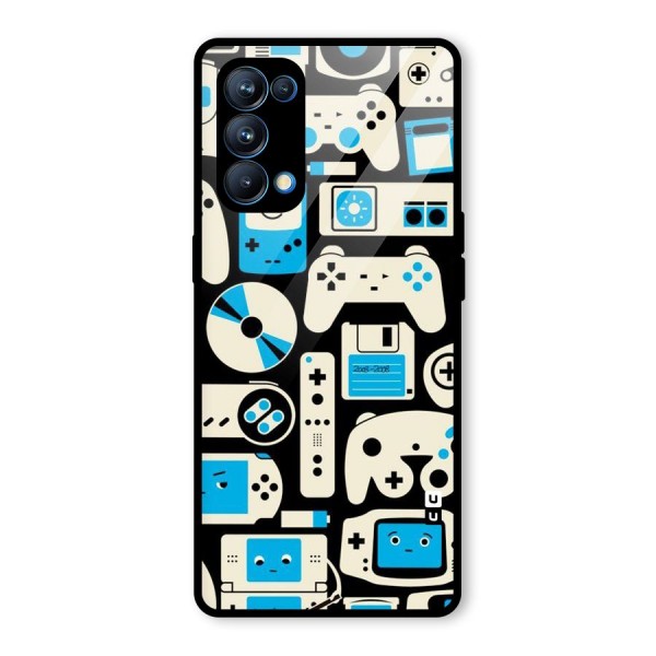 Gamers Glass Back Case for Oppo Reno5 Pro 5G