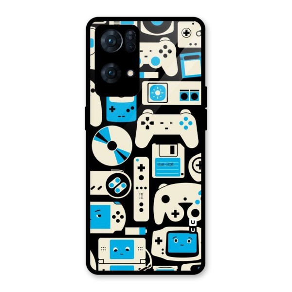 Gamers Glass Back Case for Oppo Reno7 Pro 5G