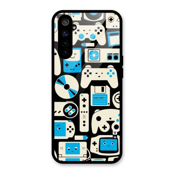 Gamers Glass Back Case for Realme 6