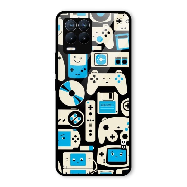 Gamers Glass Back Case for Realme 8 Pro