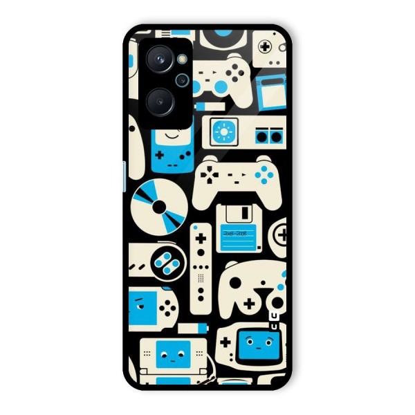 Gamers Glass Back Case for Realme 9i