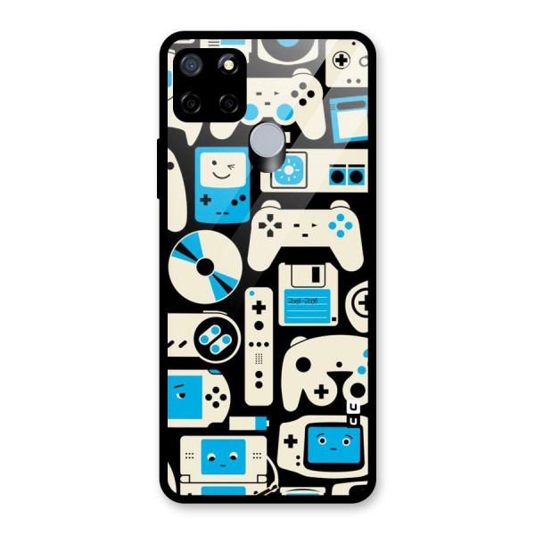 Gamers Glass Back Case for Realme C15