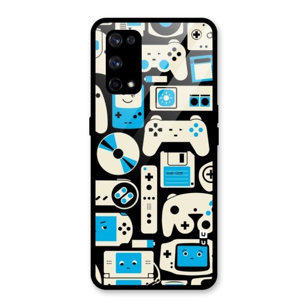 Gamers Glass Back Case for Realme X7 Pro