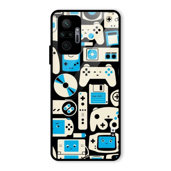 Gamers Glass Back Case for Redmi Note 10 Pro