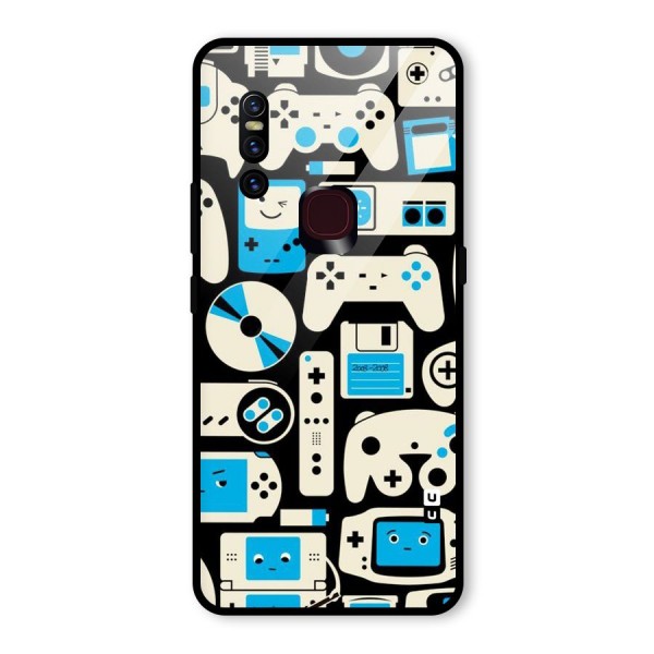 Gamers Glass Back Case for Vivo V15