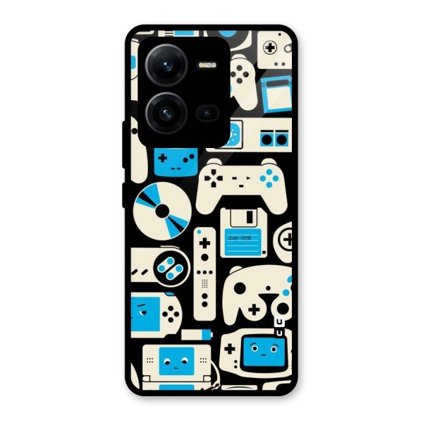 Gamers Glass Back Case for Vivo V25