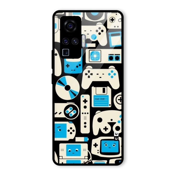 Gamers Glass Back Case for Vivo X50 Pro