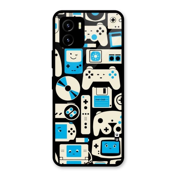 Gamers Glass Back Case for Vivo Y15s