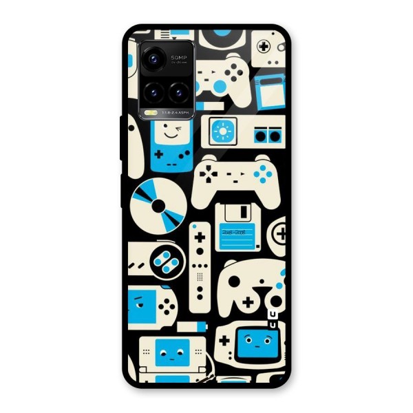 Gamers Glass Back Case for Vivo Y33s