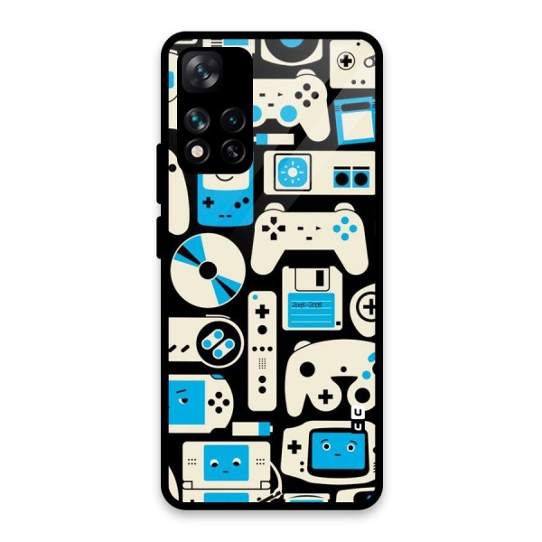 Gamers Glass Back Case for Xiaomi 11i HyperCharge 5G