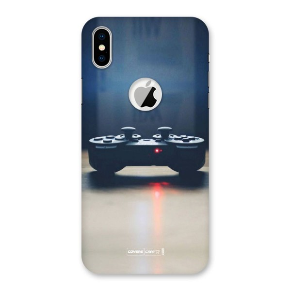 Gaming Console Back Case for iPhone XS Logo Cut