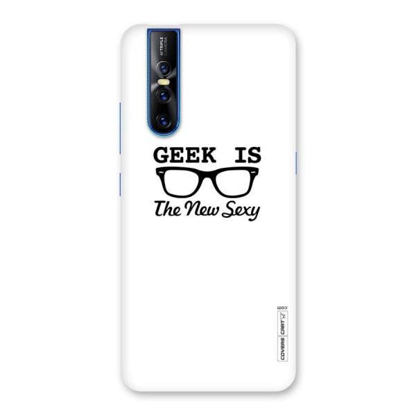 Geek Is The New Sexy Back Case for Vivo V15 Pro
