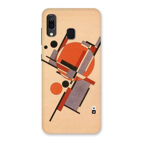 Geo Abstract Metrics Back Case for Galaxy A20