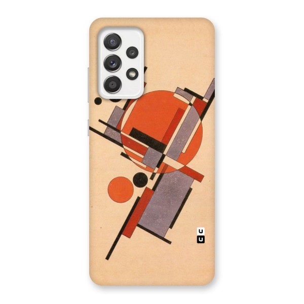 Geo Abstract Metrics Back Case for Galaxy A52