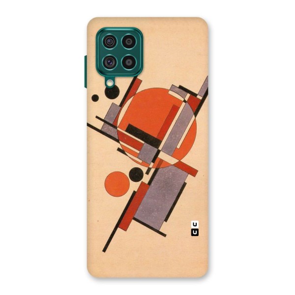 Geo Abstract Metrics Back Case for Galaxy F62