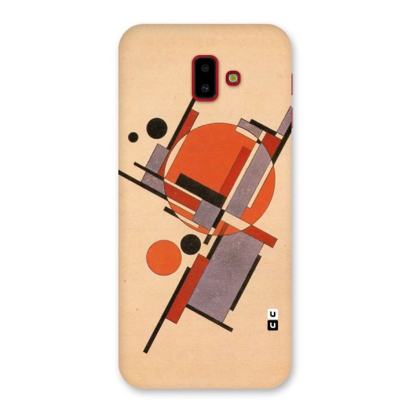 Geo Abstract Metrics Back Case for Galaxy J6 Plus