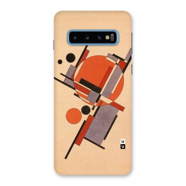 Geo Abstract Metrics Back Case for Galaxy S10