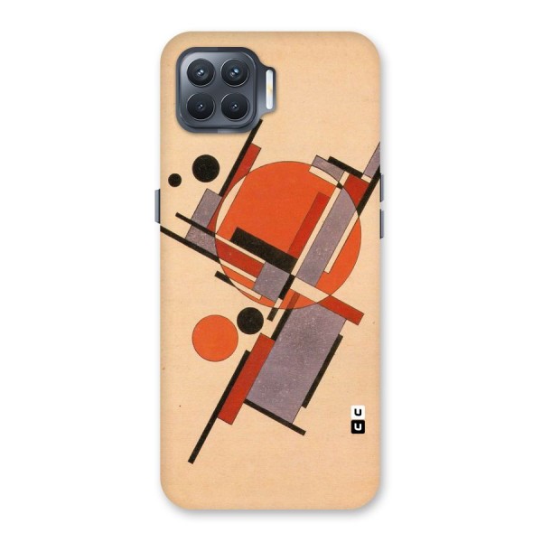 Geo Abstract Metrics Back Case for Oppo F17 Pro