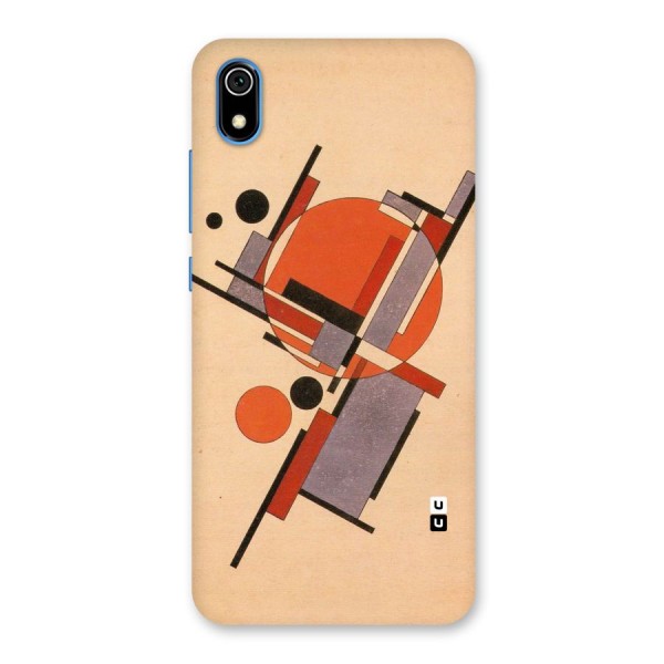 Geo Abstract Metrics Back Case for Redmi 7A