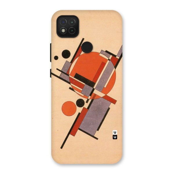 Geo Abstract Metrics Back Case for Redmi 9C