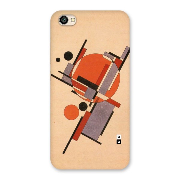 Geo Abstract Metrics Back Case for Redmi Y1 Lite