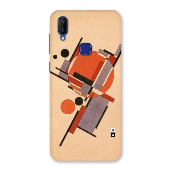 Geo Abstract Metrics Back Case for Vivo V11