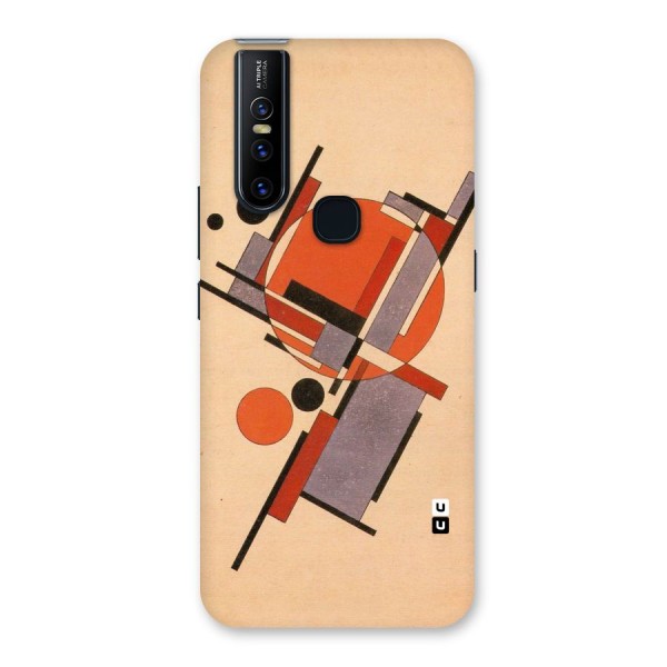 Geo Abstract Metrics Back Case for Vivo V15