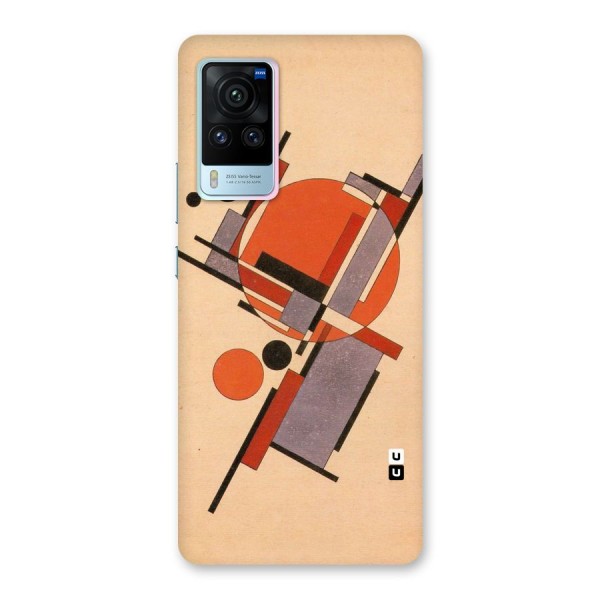 Geo Abstract Metrics Back Case for Vivo X60 Pro