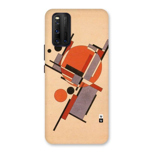 Geo Abstract Metrics Back Case for Vivo iQOO 3