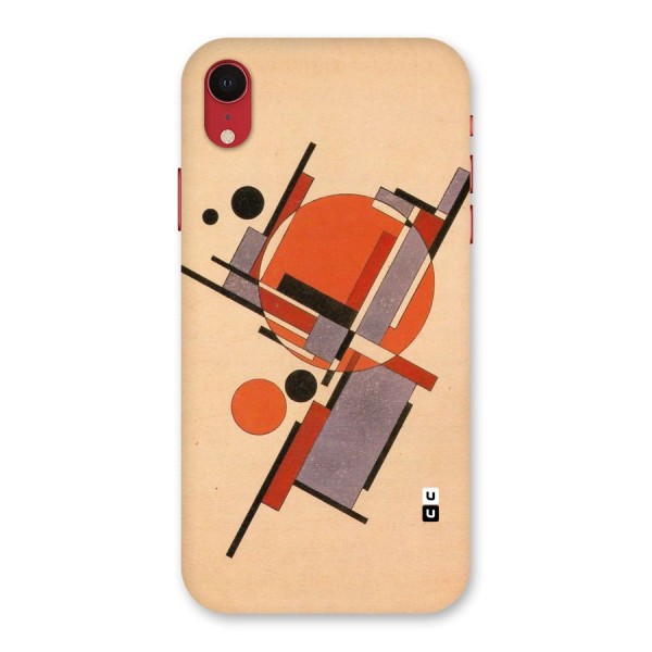 Geo Abstract Metrics Back Case for iPhone XR