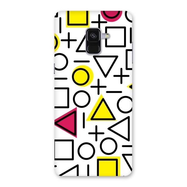 Geometry Pattern Back Case for Galaxy A8 Plus