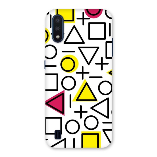 Geometry Pattern Back Case for Galaxy M01