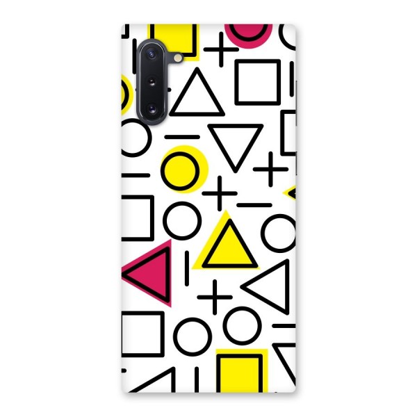 Geometry Pattern Back Case for Galaxy Note 10