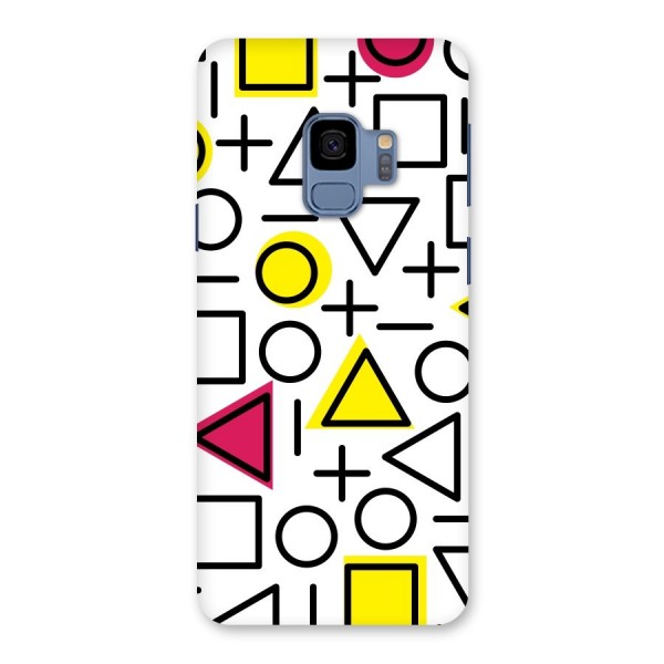 Geometry Pattern Back Case for Galaxy S9