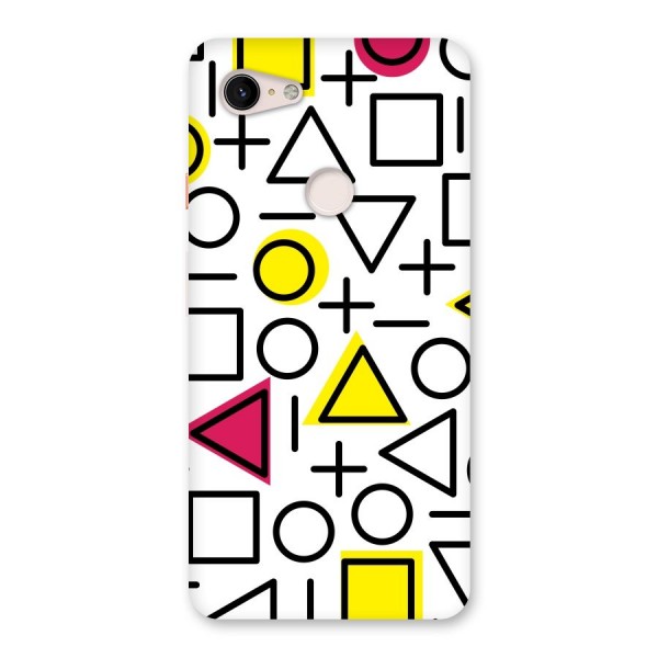 Geometry Pattern Back Case for Google Pixel 3 XL