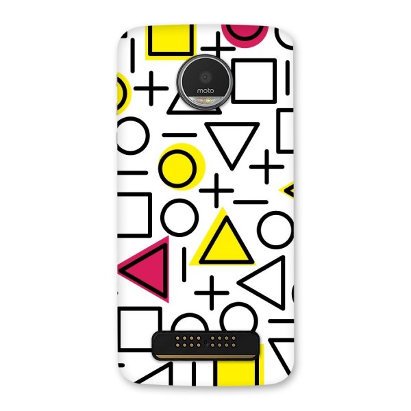 Geometry Pattern Back Case for Moto Z Play