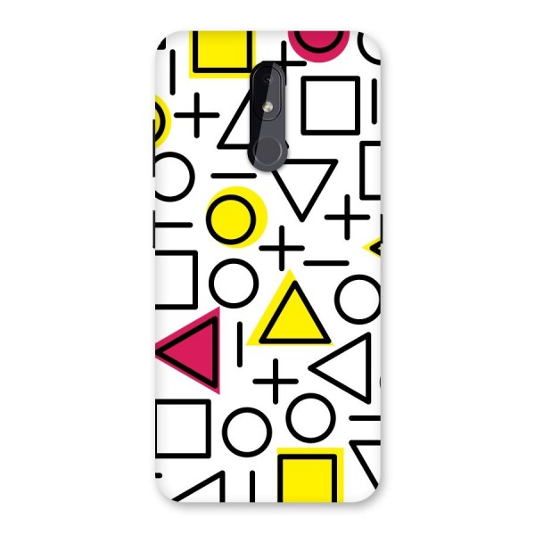 Geometry Pattern Back Case for Nokia 3.2