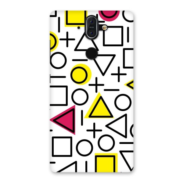 Geometry Pattern Back Case for Nokia 8 Sirocco