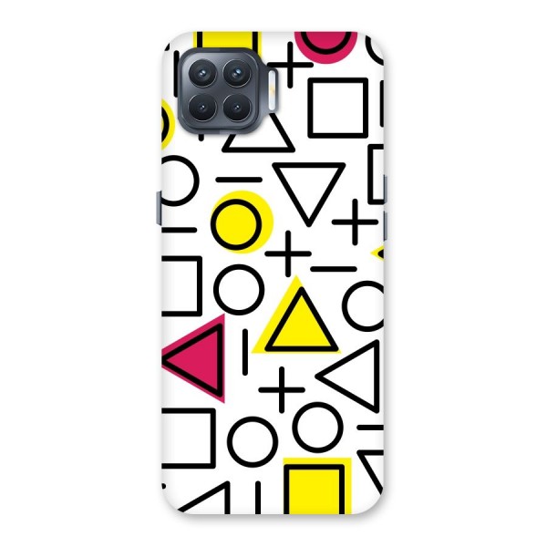 Geometry Pattern Back Case for Oppo F17 Pro