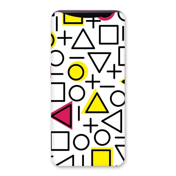 Geometry Pattern Back Case for Oppo Find X