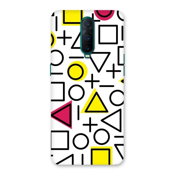 Geometry Pattern Back Case for Oppo R17 Pro