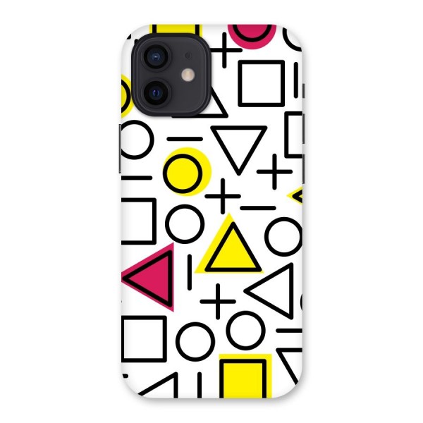 Geometry Pattern Back Case for iPhone 12