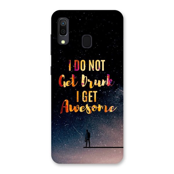 Get Awesome Back Case for Galaxy A20